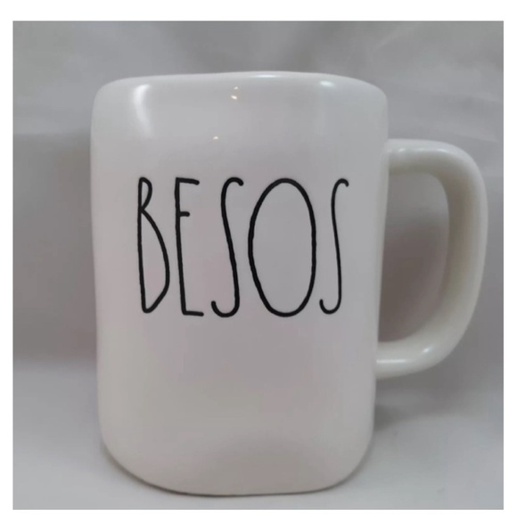 NEW Rae Dunn Besos Spanish Mug - Picture 1 of 1